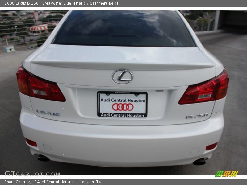 Breakwater Blue Metallic / Cashmere Beige 2008 Lexus IS 250