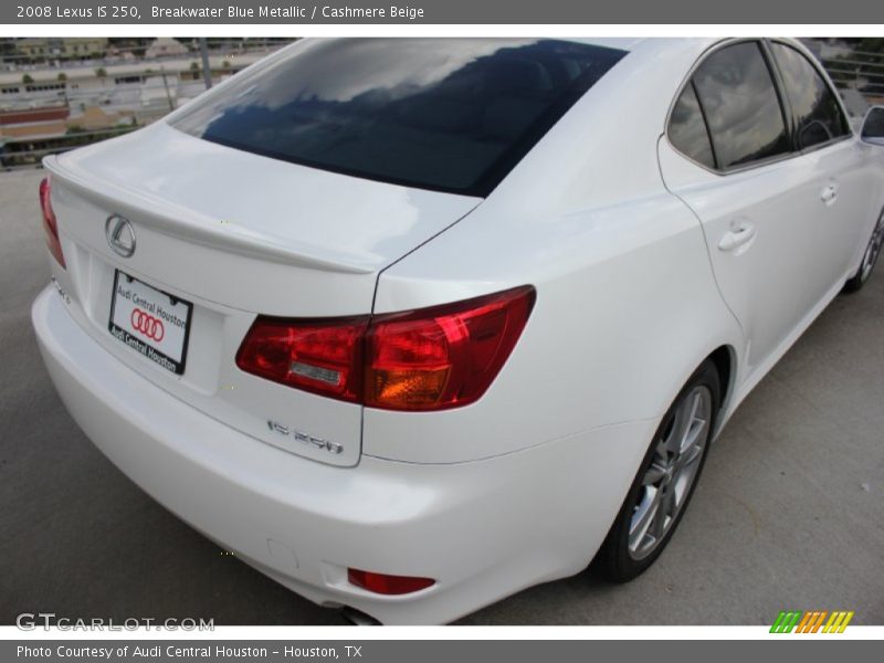Breakwater Blue Metallic / Cashmere Beige 2008 Lexus IS 250