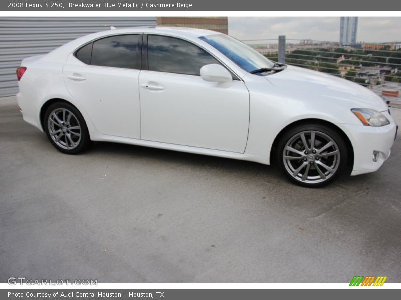 Breakwater Blue Metallic / Cashmere Beige 2008 Lexus IS 250