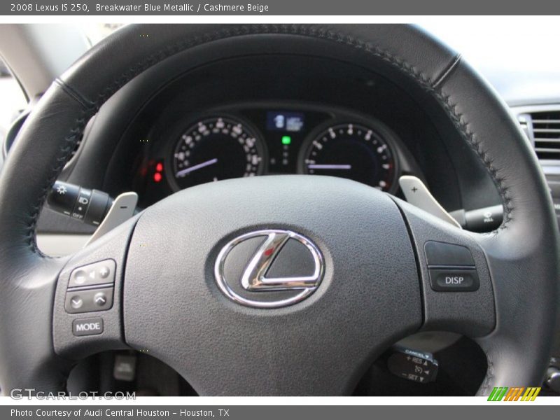 Breakwater Blue Metallic / Cashmere Beige 2008 Lexus IS 250