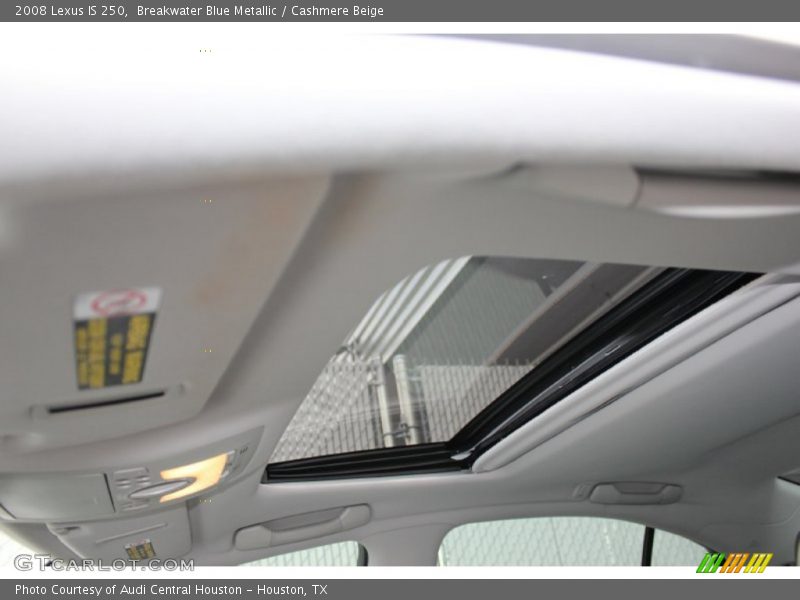 Breakwater Blue Metallic / Cashmere Beige 2008 Lexus IS 250