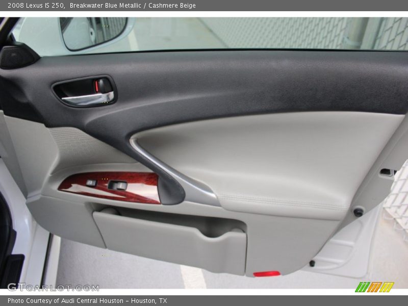 Breakwater Blue Metallic / Cashmere Beige 2008 Lexus IS 250