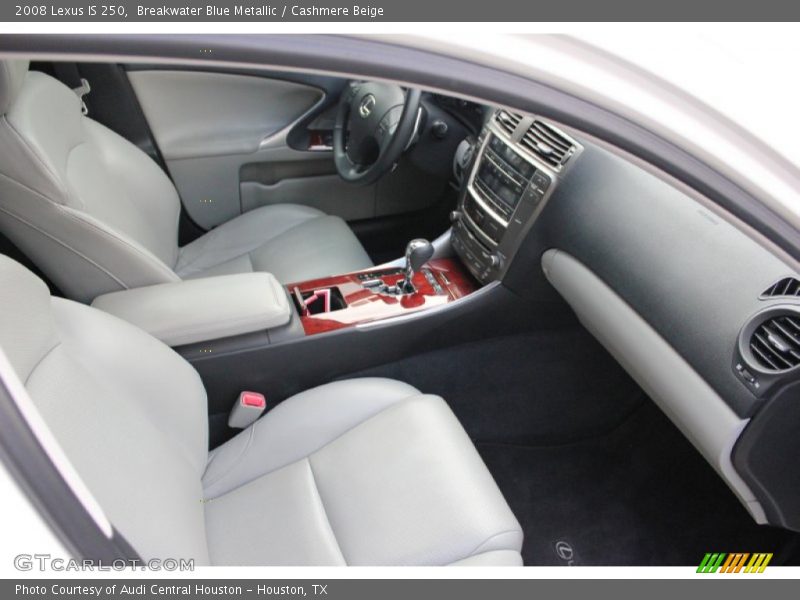 Breakwater Blue Metallic / Cashmere Beige 2008 Lexus IS 250