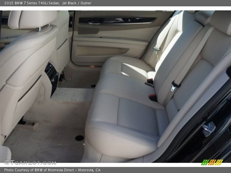 Jet Black / Oyster 2015 BMW 7 Series 740Li Sedan