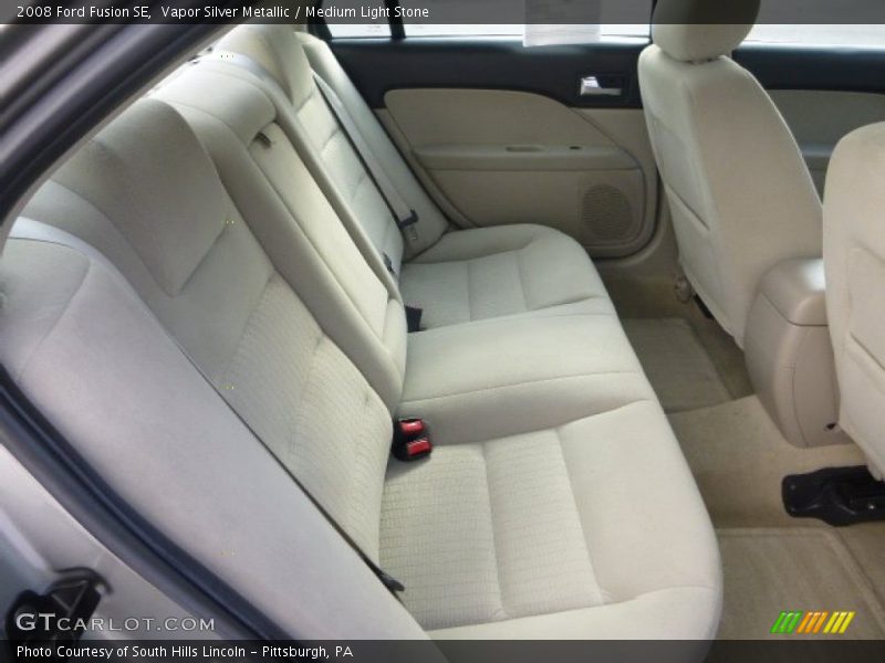 Vapor Silver Metallic / Medium Light Stone 2008 Ford Fusion SE