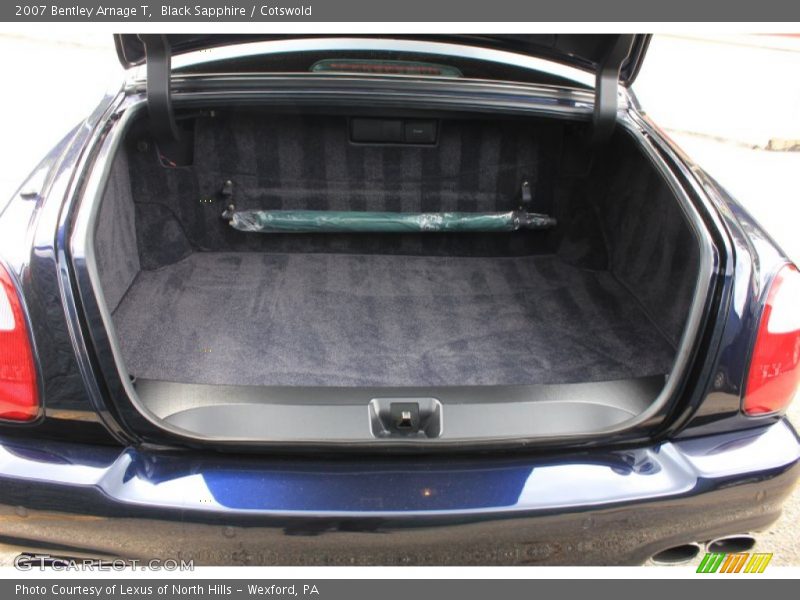 2007 Arnage T Trunk