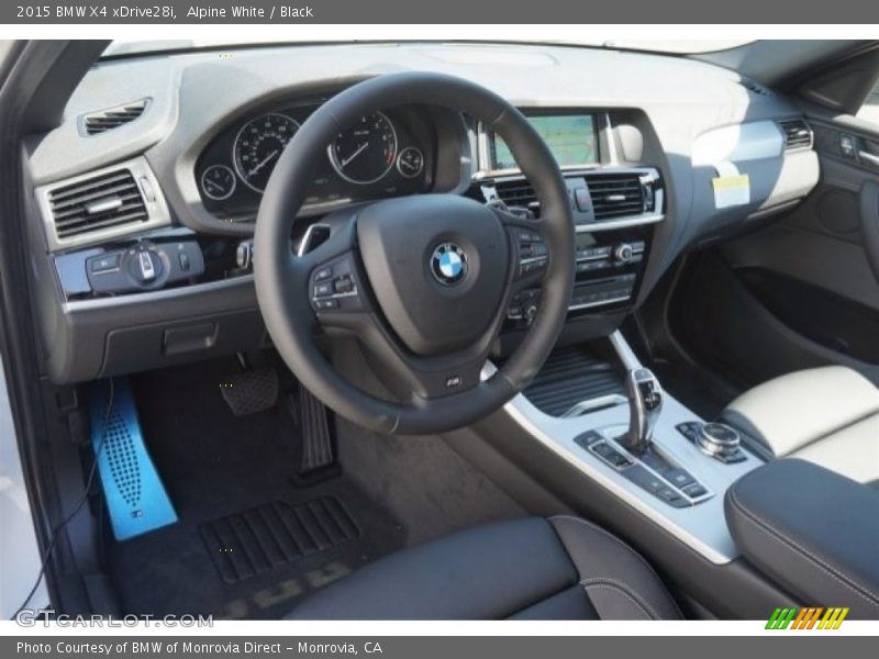 Alpine White / Black 2015 BMW X4 xDrive28i