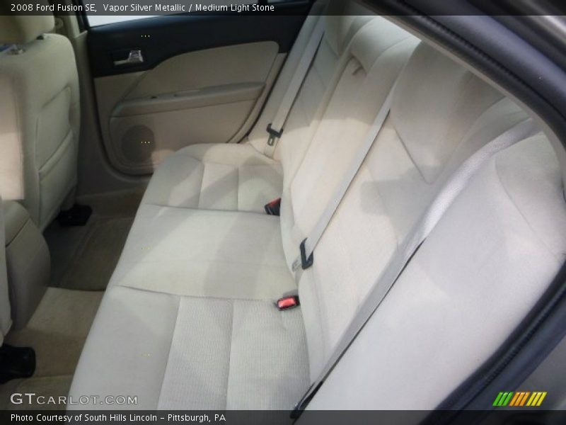 Vapor Silver Metallic / Medium Light Stone 2008 Ford Fusion SE