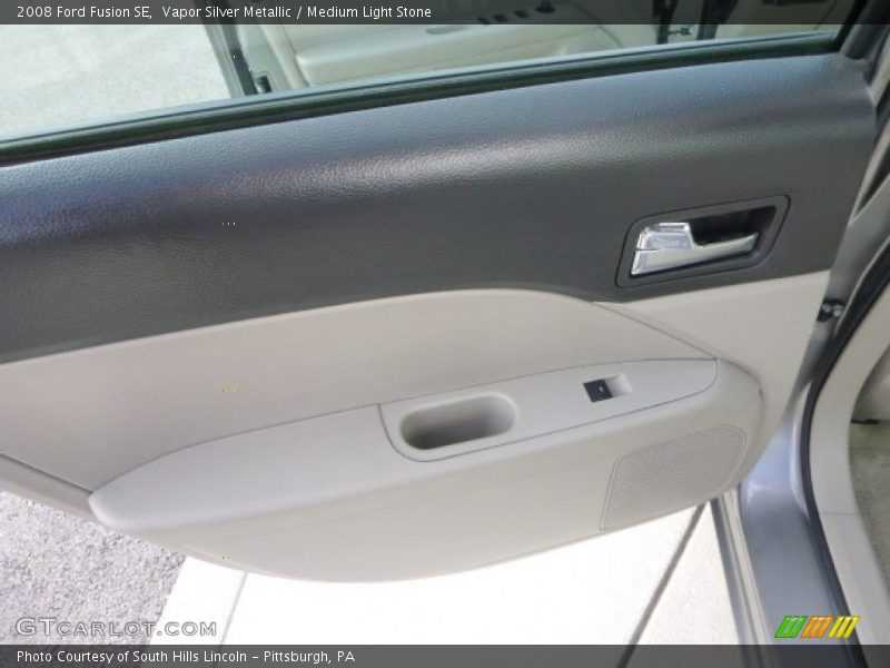 Vapor Silver Metallic / Medium Light Stone 2008 Ford Fusion SE
