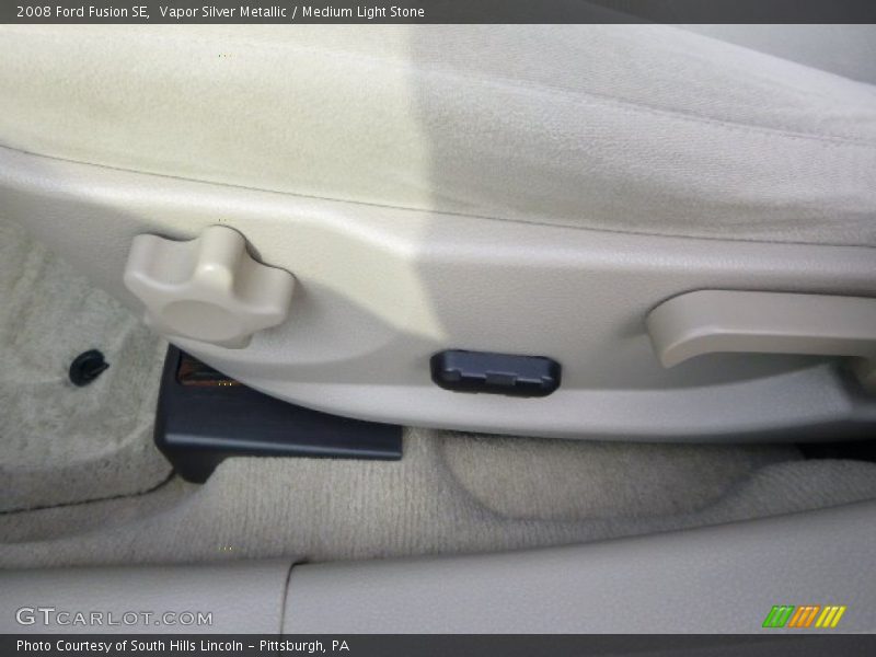 Vapor Silver Metallic / Medium Light Stone 2008 Ford Fusion SE