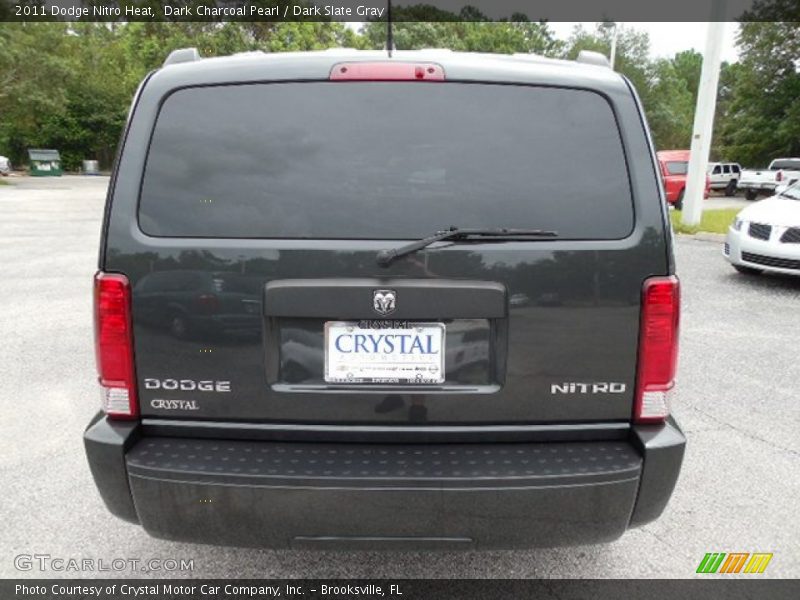 Dark Charcoal Pearl / Dark Slate Gray 2011 Dodge Nitro Heat
