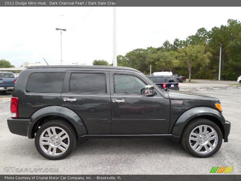 Dark Charcoal Pearl / Dark Slate Gray 2011 Dodge Nitro Heat