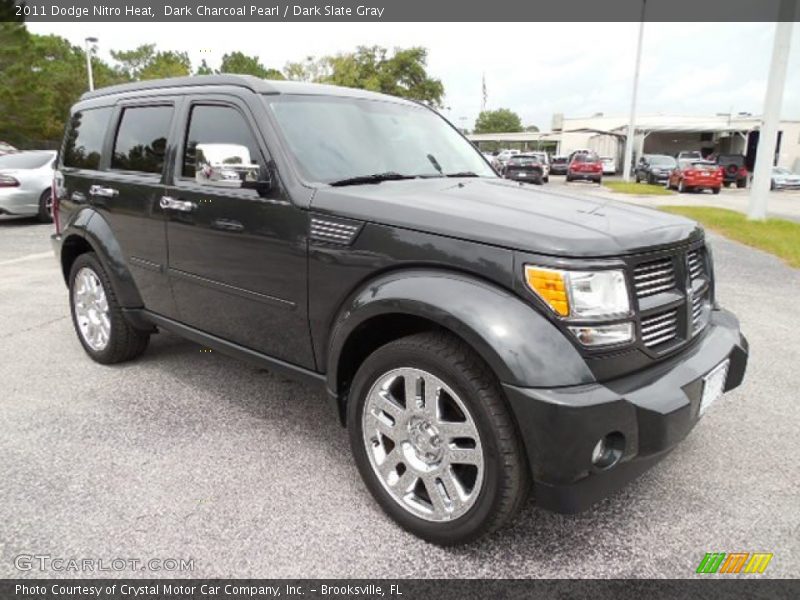 Dark Charcoal Pearl / Dark Slate Gray 2011 Dodge Nitro Heat