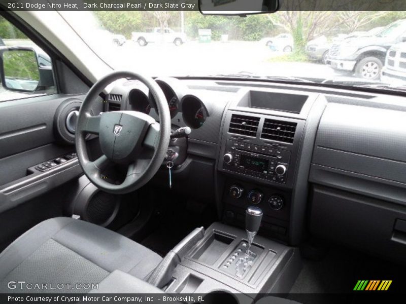 Dark Charcoal Pearl / Dark Slate Gray 2011 Dodge Nitro Heat