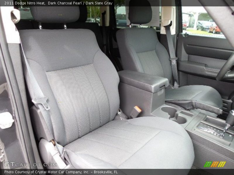 Dark Charcoal Pearl / Dark Slate Gray 2011 Dodge Nitro Heat