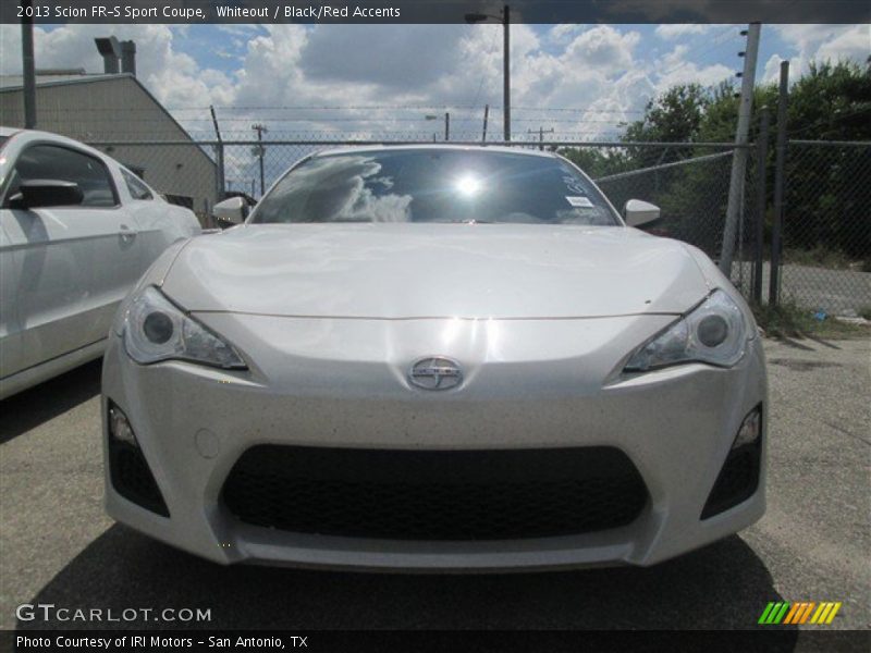 Whiteout / Black/Red Accents 2013 Scion FR-S Sport Coupe