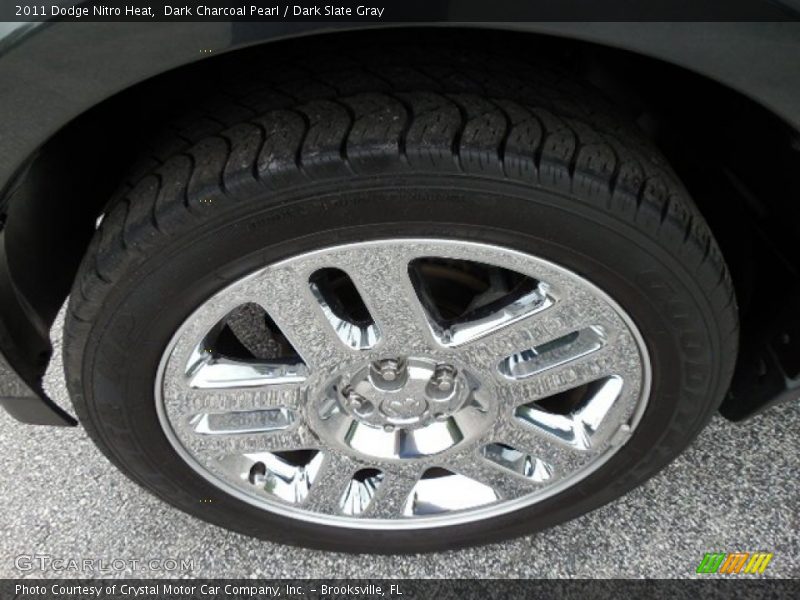 Dark Charcoal Pearl / Dark Slate Gray 2011 Dodge Nitro Heat