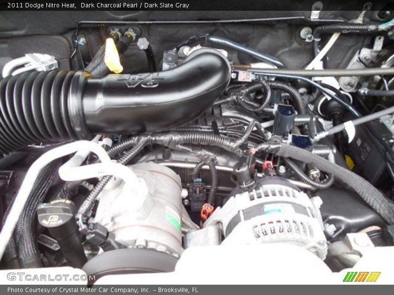 Dark Charcoal Pearl / Dark Slate Gray 2011 Dodge Nitro Heat