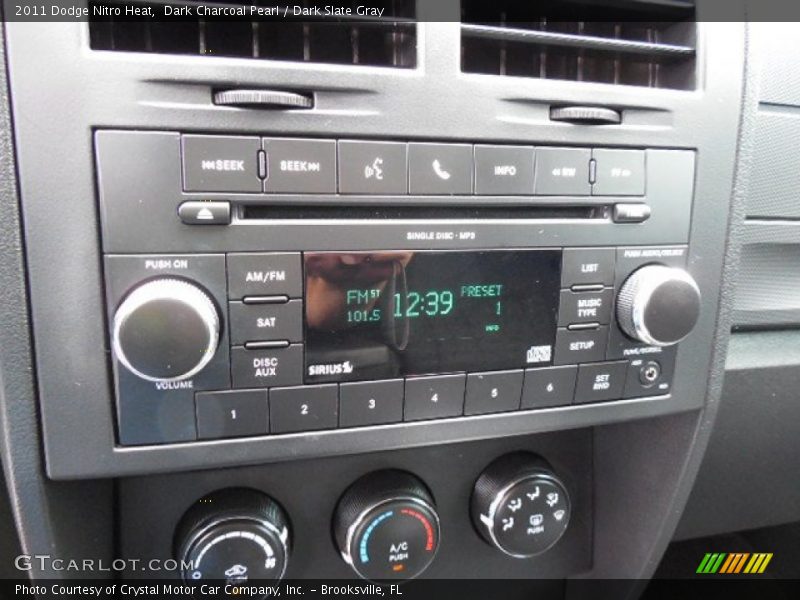 Dark Charcoal Pearl / Dark Slate Gray 2011 Dodge Nitro Heat