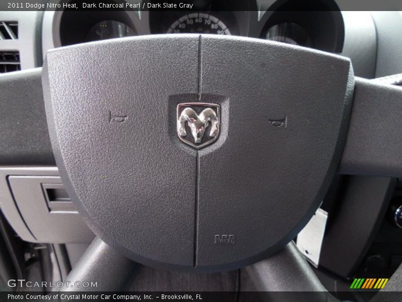 Dark Charcoal Pearl / Dark Slate Gray 2011 Dodge Nitro Heat