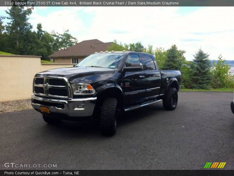Brilliant Black Crystal Pearl / Dark Slate/Medium Graystone 2010 Dodge Ram 2500 ST Crew Cab 4x4