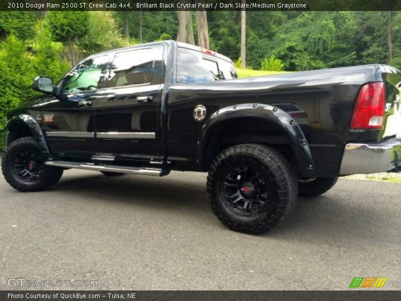 Brilliant Black Crystal Pearl / Dark Slate/Medium Graystone 2010 Dodge Ram 2500 ST Crew Cab 4x4