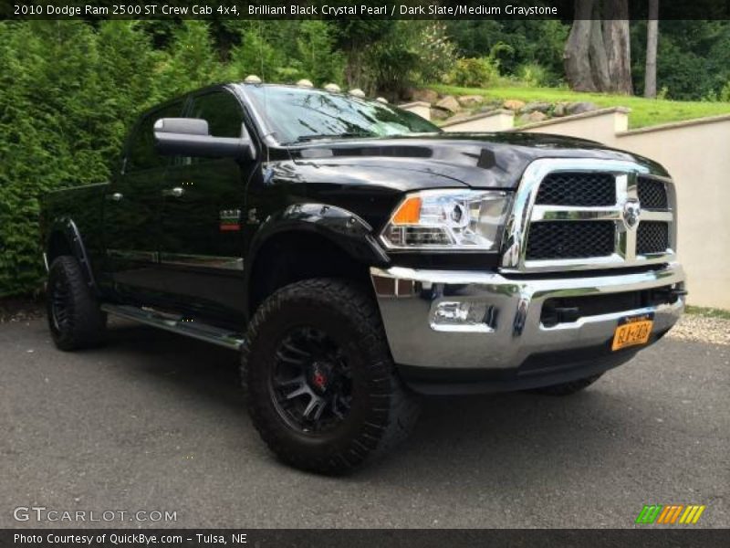 Brilliant Black Crystal Pearl / Dark Slate/Medium Graystone 2010 Dodge Ram 2500 ST Crew Cab 4x4
