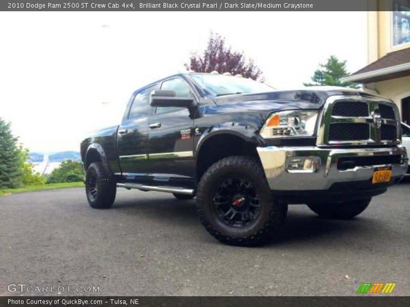 Brilliant Black Crystal Pearl / Dark Slate/Medium Graystone 2010 Dodge Ram 2500 ST Crew Cab 4x4