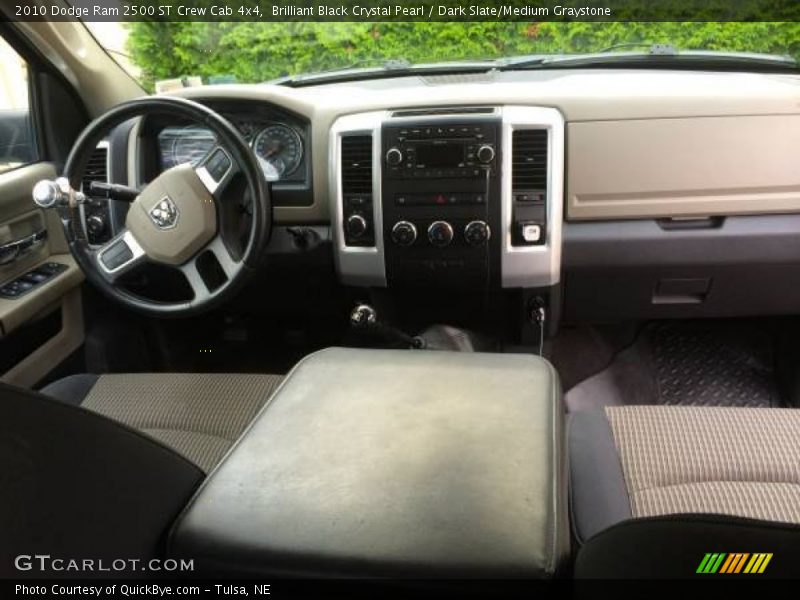Brilliant Black Crystal Pearl / Dark Slate/Medium Graystone 2010 Dodge Ram 2500 ST Crew Cab 4x4