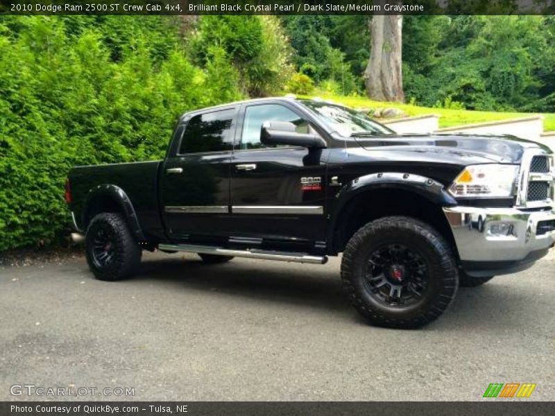 Brilliant Black Crystal Pearl / Dark Slate/Medium Graystone 2010 Dodge Ram 2500 ST Crew Cab 4x4