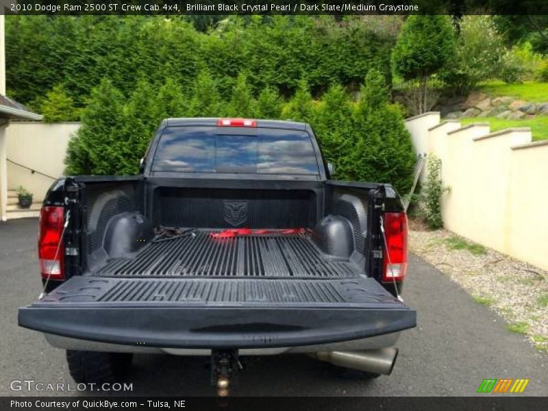 Brilliant Black Crystal Pearl / Dark Slate/Medium Graystone 2010 Dodge Ram 2500 ST Crew Cab 4x4