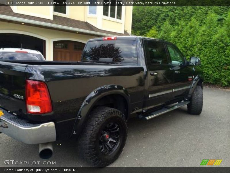 Brilliant Black Crystal Pearl / Dark Slate/Medium Graystone 2010 Dodge Ram 2500 ST Crew Cab 4x4