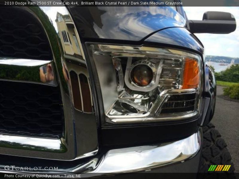 Brilliant Black Crystal Pearl / Dark Slate/Medium Graystone 2010 Dodge Ram 2500 ST Crew Cab 4x4