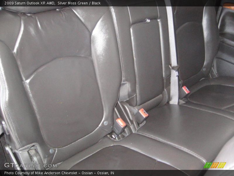Silver Moss Green / Black 2009 Saturn Outlook XR AWD