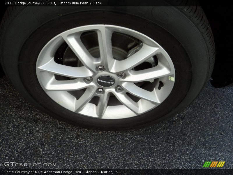 Fathom Blue Pearl / Black 2015 Dodge Journey SXT Plus