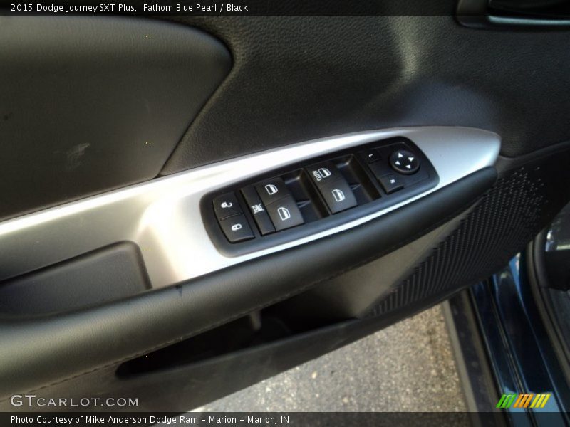 Fathom Blue Pearl / Black 2015 Dodge Journey SXT Plus