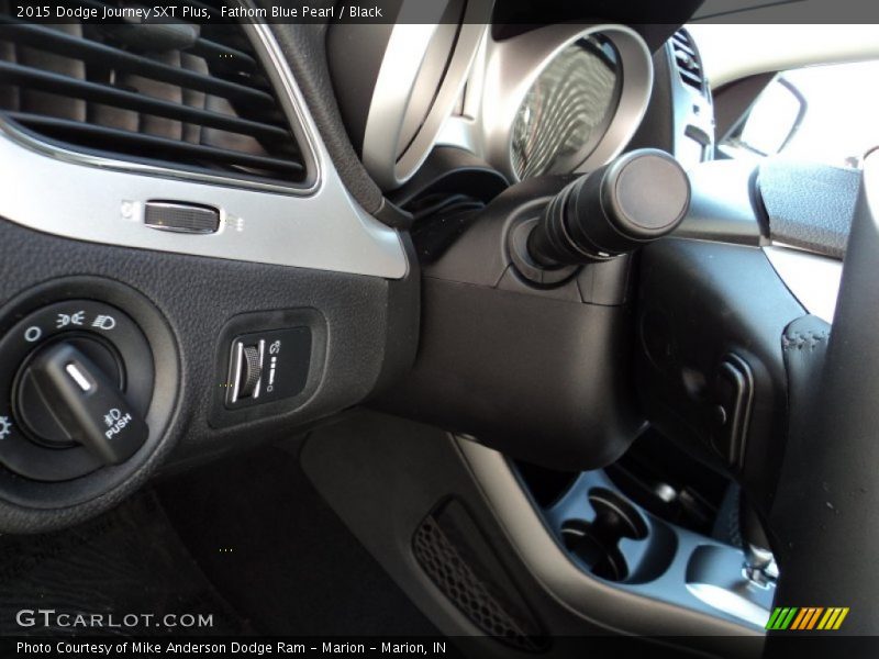 Fathom Blue Pearl / Black 2015 Dodge Journey SXT Plus