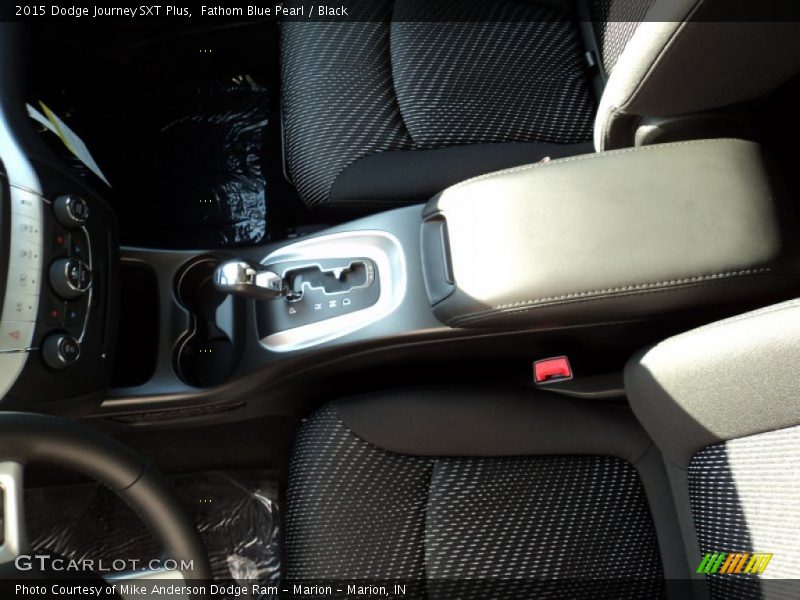 Fathom Blue Pearl / Black 2015 Dodge Journey SXT Plus