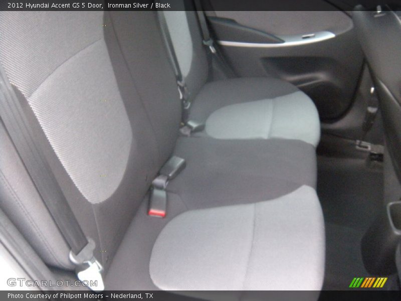 Ironman Silver / Black 2012 Hyundai Accent GS 5 Door