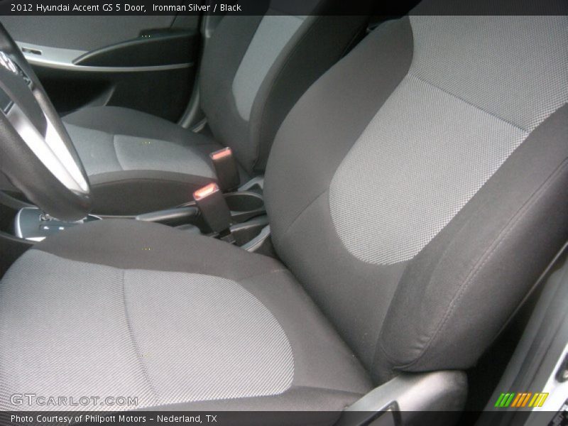 Ironman Silver / Black 2012 Hyundai Accent GS 5 Door