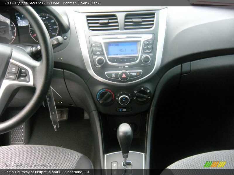 Ironman Silver / Black 2012 Hyundai Accent GS 5 Door
