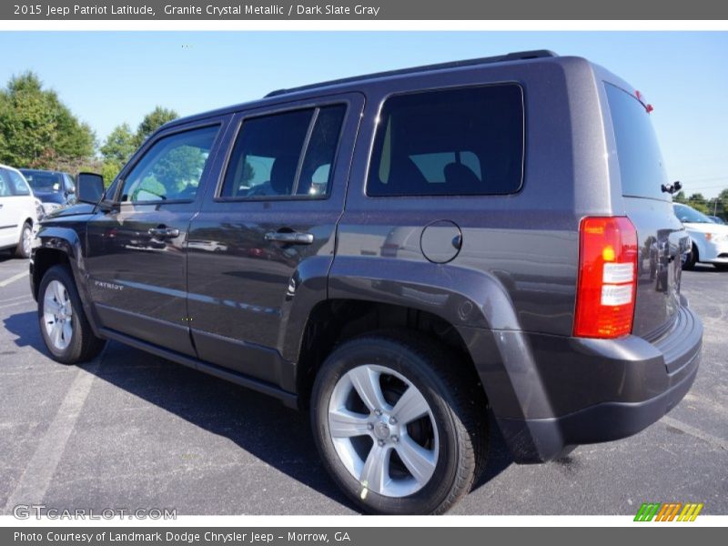 Granite Crystal Metallic / Dark Slate Gray 2015 Jeep Patriot Latitude