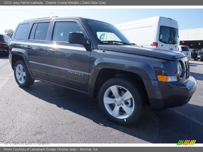 Granite Crystal Metallic / Dark Slate Gray 2015 Jeep Patriot Latitude