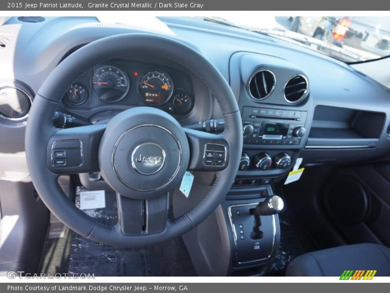 Granite Crystal Metallic / Dark Slate Gray 2015 Jeep Patriot Latitude