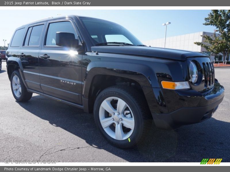 Black / Dark Slate Gray 2015 Jeep Patriot Latitude