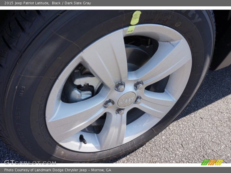 Black / Dark Slate Gray 2015 Jeep Patriot Latitude