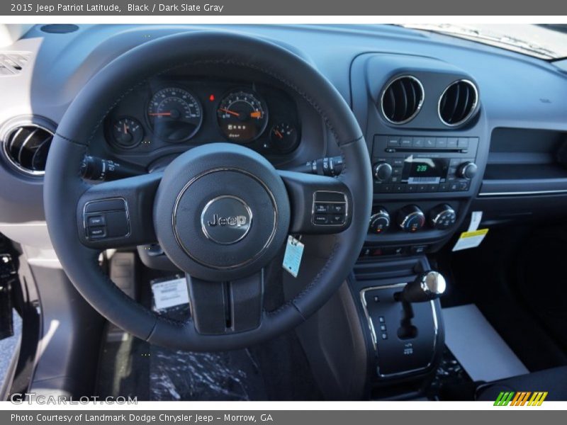 Black / Dark Slate Gray 2015 Jeep Patriot Latitude