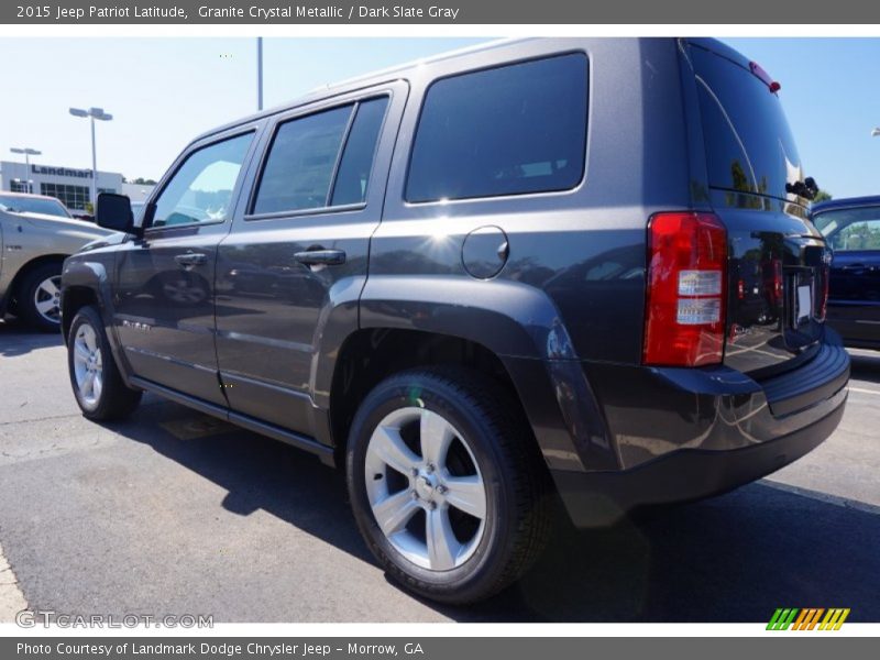 Granite Crystal Metallic / Dark Slate Gray 2015 Jeep Patriot Latitude