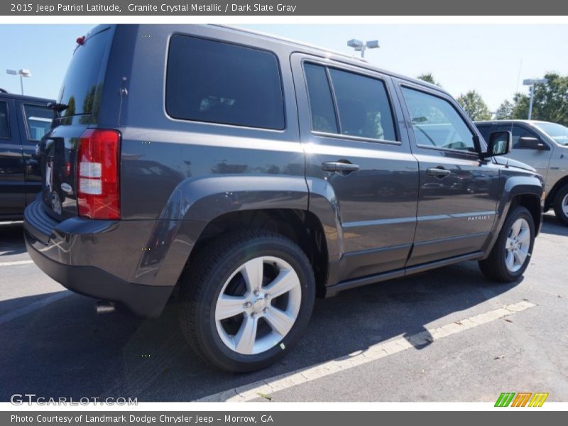 Granite Crystal Metallic / Dark Slate Gray 2015 Jeep Patriot Latitude