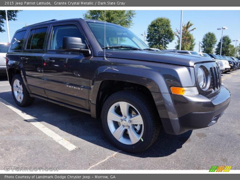 Granite Crystal Metallic / Dark Slate Gray 2015 Jeep Patriot Latitude